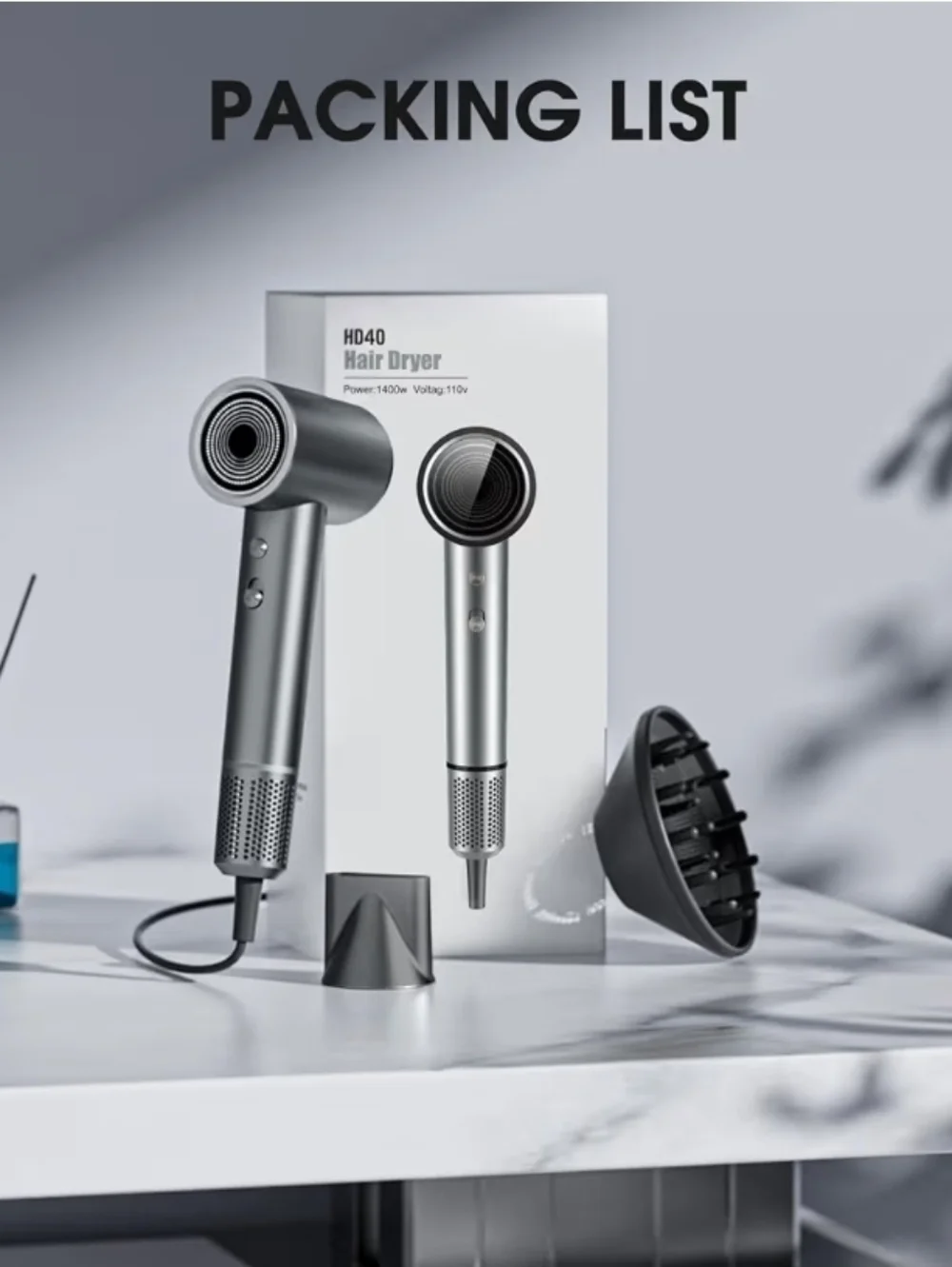 Professional Ionic Hair Dryer